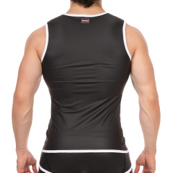 Barcode Berlin Veste sans manche Robin Noir-Blanc